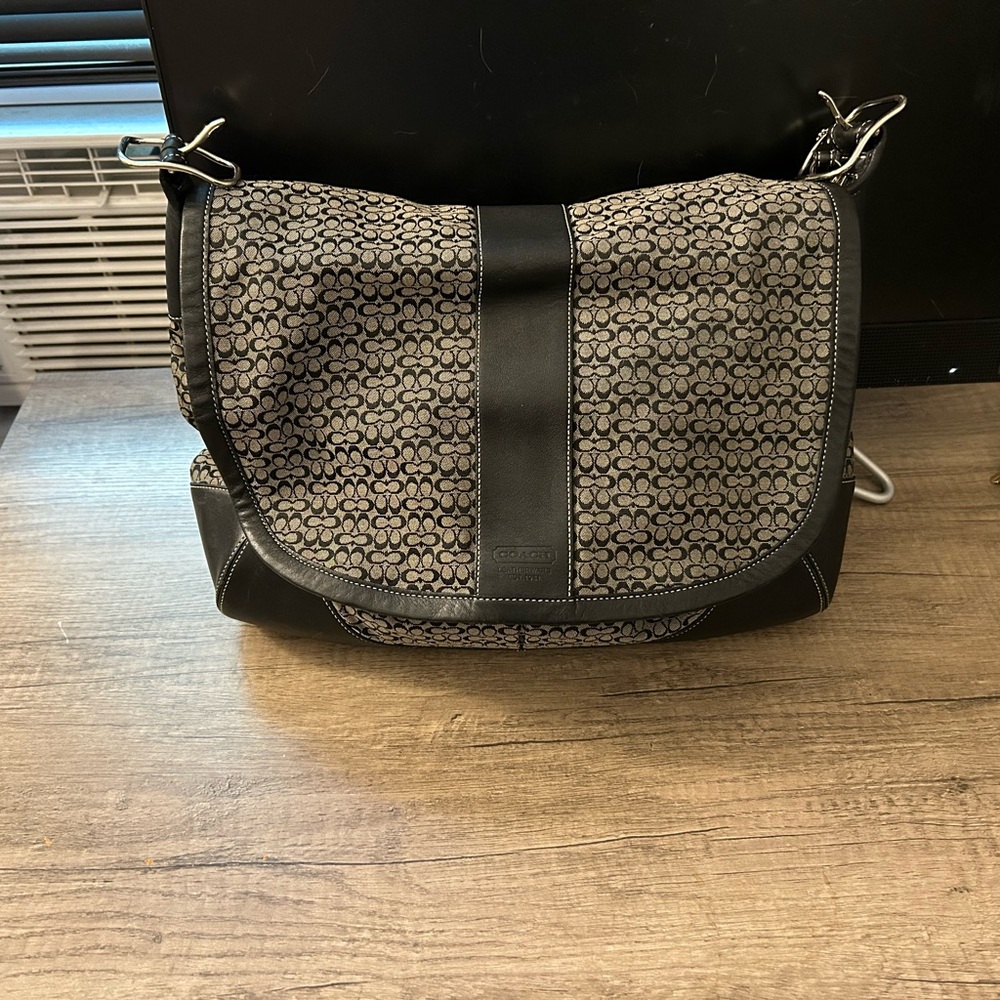 Vintage Coach Messenger Bag